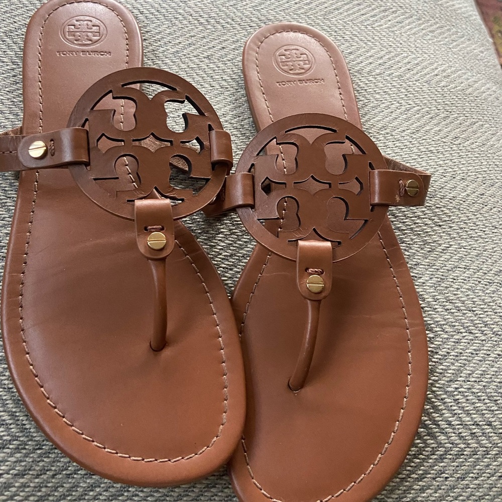 Tory Burch.  Miller.  Like new, worn a few times.  10.5.